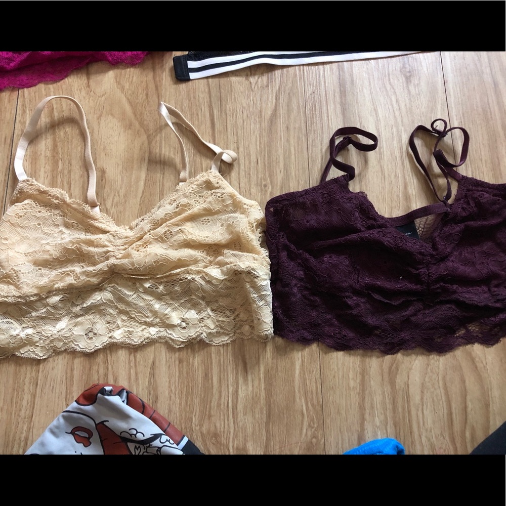 lace bralettes